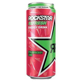 Rockstar Refresh Energy Drink Strawberry Lime 500ml (Case of 12)  Adomoo